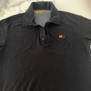 Never worn Aviator Nation men’s soft cotton polo- medium
